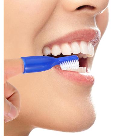 Goohochy 10 Pack Finger Toothbrushes - Mini Travel Tooth Cleaning Tools for Easy Oral Hygiene - Disposable & Convenient Bed Accessories - Buy Online on GoSupps.com