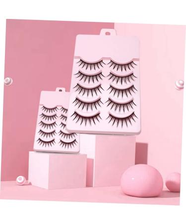 minkissy 30 Pairs Fake Eyelashes False Eyelashes Fake Lashes Individual False Lashes Soft Light Natural False Lashes for Women Eye Lashes False Lashes Wispy Women Eyelashes Fiber Prom Set - Buy Online on GoSupps.com
