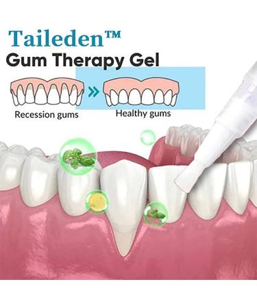 Taileden Gum Therapy Gel & Whitening Essence Pen Set 4PCs for Gum Recesses & Oral Care | International Shipping Available - Buy Online on GoSupps.com