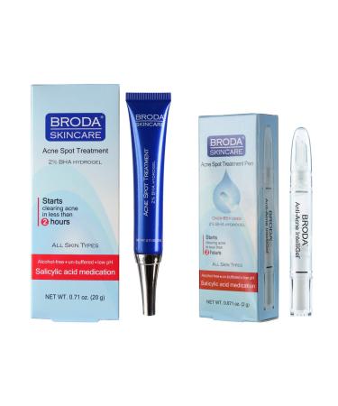 Broda Skincare Acne Spot Treatment Set