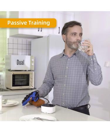 syrebo Hand Rehabilitation Robot Gloves  E10 Model Self Training Finger Rehabilitation Device  Hand Stroke Recovery Equipment Right Hand Large - Buy Online on GoSupps.com