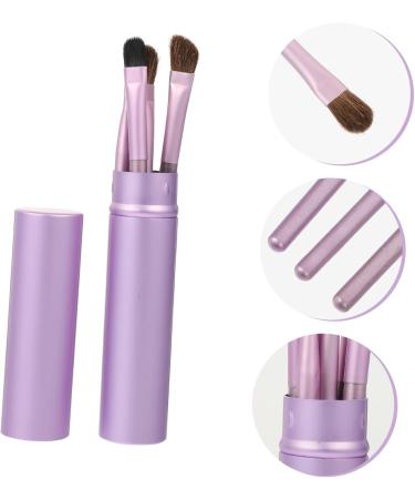 DOITOOL Eye Makeup Brushes 5 Pcs Horsehair Eyeshadow Brush Makeup Brush Silicone Eye Brush Eye Shadow Brush Smudge Brush Miss - Buy Online on GoSupps.com