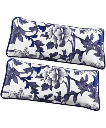 Silk Lavender Stress Relief Yoga Eye Masks - Set of 2 - Buy Online on GoSupps.com