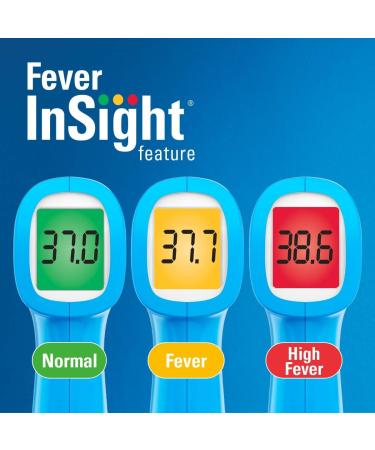 Vicks 3-in-1 Non Contact Infrared Body Thermometer with Fever InSight Colour Coded Display - Buy Online on GoSupps.com