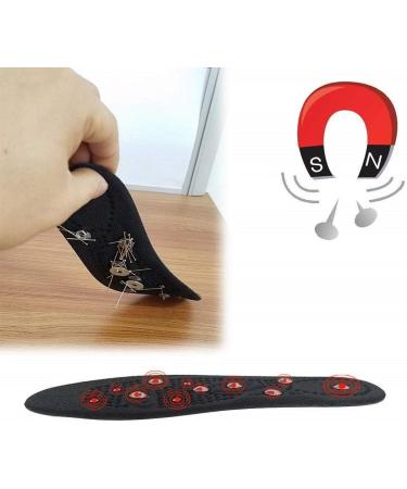 Magnetic Massage Insoles for Pain Relief | Acupressure Shoe Inserts for Men & Women - 10.2 x 3.3 Inch - Buy Online on GoSupps.com