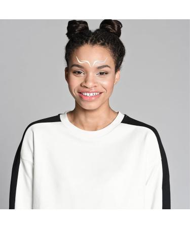 6 pi ces Stickers Maquillage Yeux Temporaires Couleurs Arc-ciel pour Visage Festival Carnaval Halloween Cosplay Safe et Non Permanent - Buy Online on GoSupps.com