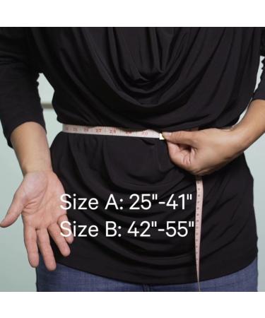Decompression Back Belt - Size A (25-41") | Lumbar Support for Lower Back Pain Relief | Waist Traction Device & Posture Corrector - Buy Online on GoSupps.com