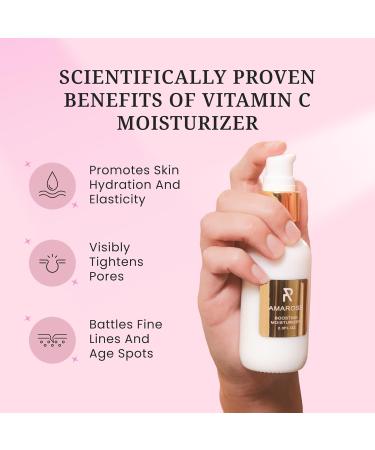 Vitamin C Face Moisturizer - Hydrating & Radiance-Boosting Cream for All Skin Types - Buy Online on GoSupps.com