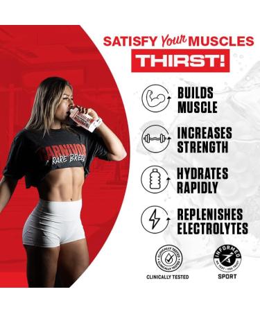 MuscleMeds Carnivor Protein Hydration RTD Ready to Drink Lactose Free Sugar Free 30g Isolate Protein Halal Certified Berry Blast 16.9 Fl Oz (Pack of 12) - Buy Online on GoSupps.com