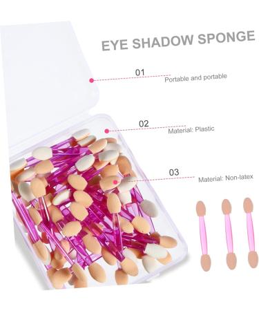 Hemoton 750 Pcs 5 Boxes Double Ended Eyeshadow Brush Eyeshadow Sponge Sponges Makeup Plastic - Buy Online on GoSupps.com
