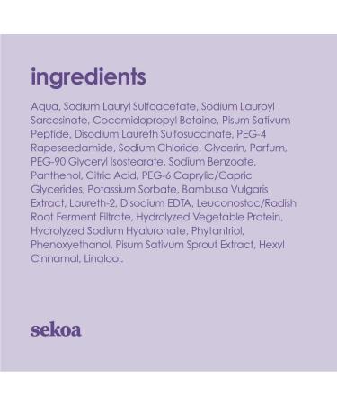 Sekoa - Thickening Shampoo for Hair - 300 ml - Buy Online on GoSupps.com