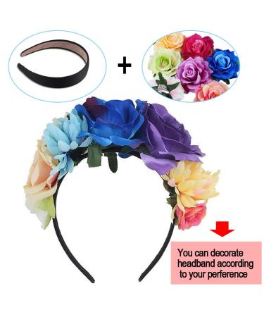 SIQUK 18 Pieces Satin Headbands for Women and Girls - Non-slip DIY Hair Accessories in 18 Colors - Buy Online on GoSupps.com