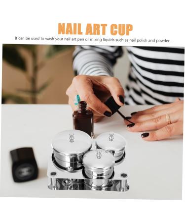 TOVINANNA 5 Sentences Manicure Powder Peel - Premium Nail Art Tool & Accessories | Nail Tips & Cleaning Cup for Flawless Nail Designs - Buy Online on GoSupps.com