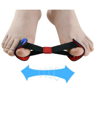 Progoco Large toe straps Bale toe straighteners 1 piece toe spreader alignment hallux valgus corrector for relieving foot pain