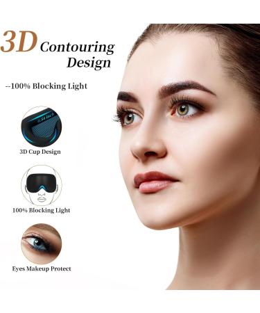 Easysleep 3D Sleep Mask & Headphones - Noise Cancelling Eye Cover with 31 Soothing Sounds Adjustable Fit & Long Battery Life - Perfect Travel Gift for Men & Women - Buy Online on GoSupps.com