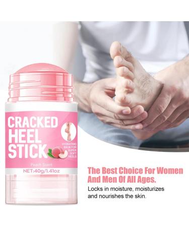 Baorder 2 pieces Peach scent and 60 urea foot cream set intensive repair dry cracked skin hands heels elbow and knees softens & moisturizes & nourishes foot care for women and men - Buy Online on GoSupps.com