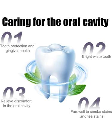 50g Tooth Powder Teeth Whitening Powder Probiotics Dazzling White Tooth Powder Natural Teeth Whitening Powder Stain Removal - Buy Online on GoSupps.com