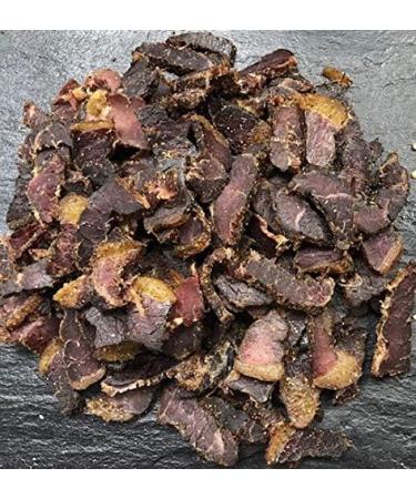 Biltong Sliced 500g Original Flavour - High Fat Content - Pack of 1 - Buy Online on GoSupps.com