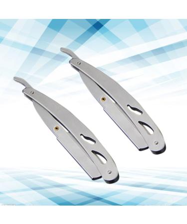 Shop Cabilock 4-Piece Vintage Stainless Steel Razor Holder Set | Durable & Stylish Razor Holders for Men - Buy Online on GoSupps.com