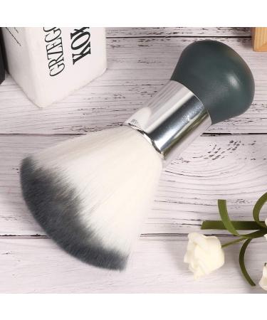 Barber Brush Neck Duster Barber Duster Brush Barber Neck Duster Hairdressing Sweep Brush Anti Slip Handle Broken Hair Cleaning Tool for Barbershop and Professional Salon Use Grey - Buy Online on GoSupps.com