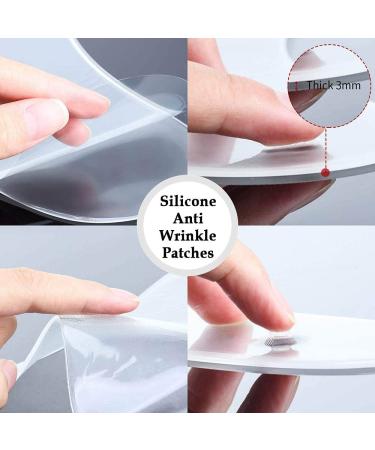 Wrinkle Patches for Face & Neck - Anti-Aging Silicone & Hyaluronic Acid Masks | 11Pcs Overnight Rejuvenation - Buy Online on GoSupps.com