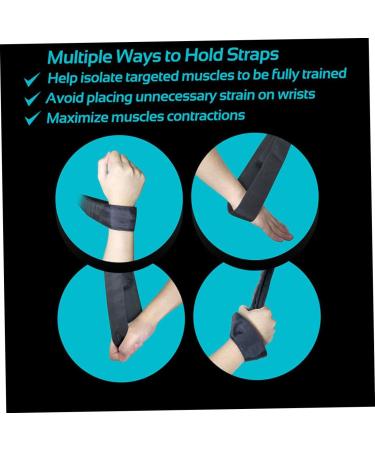 POPETPOP 4pcs Pull down Training Webbing Biceps Training Rope Fitness Exercise Rope Tricep Pull Rope Household Biceps Rope Face Fitness Tool Heavy Polyester Webbing Man Fitness Equipment - Buy Online on GoSupps.com