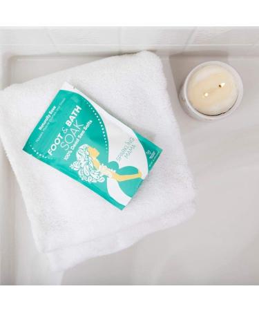 Sparkling Mama All Natural Dead Sea Salt Pregnancy Foot Soak 1lb | Calming Magnesium Bath Salts | Dr. Approved & Mom Created - Buy Online on GoSupps.com