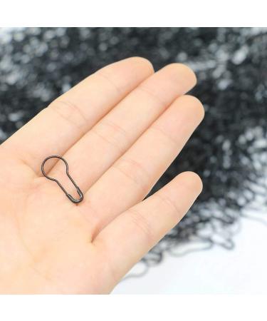 1000Pcs Metal Black Safety Pins for Clothing Crafting and DIY - Gourd Pin, Bulb Pin - Black - Buy Online on GoSupps.com