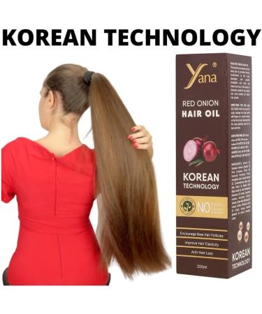 Red Onion Hair Oil With Black Seeds Aloe Oil Vit-E Bhringraj Oil Amla Oil Brahmi Oil By Korean Technology - Buy Online on GoSupps.com