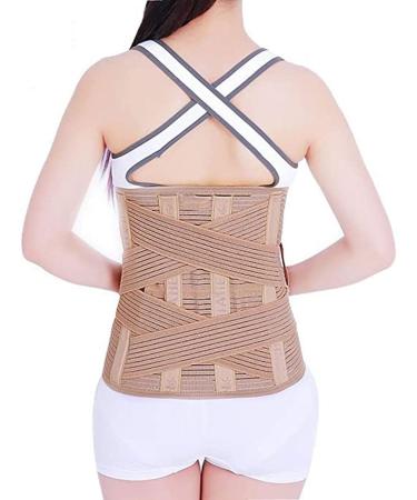 Tylxayoxa Lower back support lumbar spine waist compression belts for men and women sciatica scoliosis and herniated disc pain relief (size: xxl)