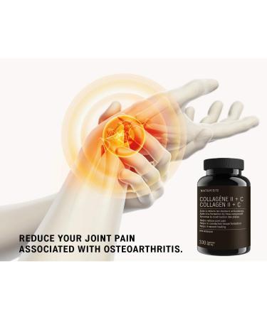 Hydrolyzed Collagen Peptide Supplement Tablets with Vitamine C for Men and Women - 100 Collagen Capsules - Joint pain supplement - Helps maintenance of bones and cartilage - Buy Online on GoSupps.com