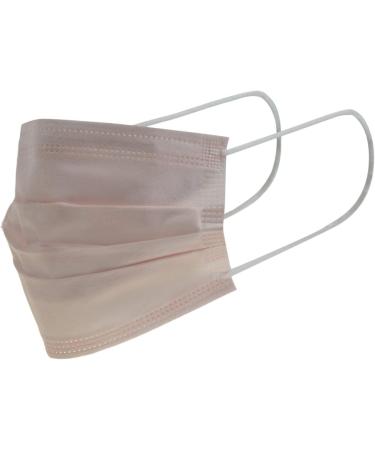 Juicy Couture 3-Ply Disposable Face Masks Pack - Blush Solid/Blush Leopard (10 Count) - Buy Online on GoSupps.com