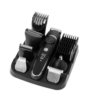 Hair Clippers 6 in 1 Professional Beard Trimmer Hair Clippers for Men Hair Trimmer Hair Cutting Kit Waterproof Rechargeable