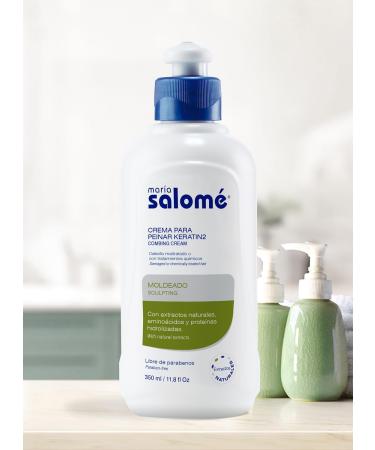 Maria Salome Keratin2 Leave-in Conditioner 350ml - No Salt Frizz Control Smooth Hair - International Shipping Available - Buy Online on GoSupps.com