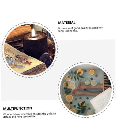 1 Set Witchcraft Candle & Wiccan Supplies - DIY Kits with Dried Flowers Meditation Accessories & Handmade Jewelry Materials - Buy Online on GoSupps.com