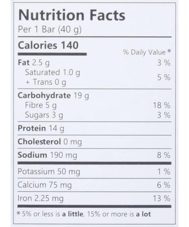 Nutribar Good Protein High Protein Bars Maple Crunch 13g Protein Per Bar 5 Bars - Buy Online on GoSupps.com