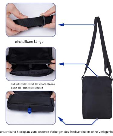 Urine Bag Cover & Catheter Drainage Bag Holder | Discreet Thigh Bag with Quick Lock Closure - International Shipping - Buy Online on GoSupps.com