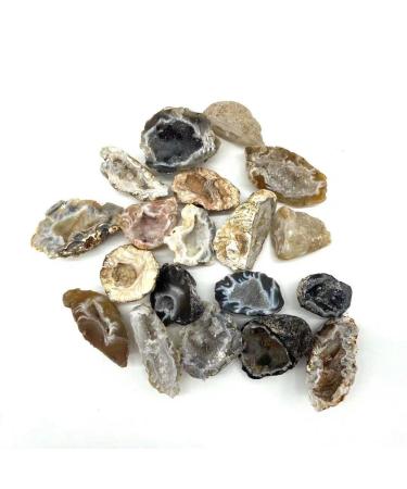 100g Natural Brazil Crystal Geode Cluster for Crystals Stones Crystal