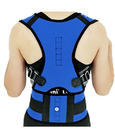 Waist Trainer Support Back Brace Posture Corrector for Women and Men Lumbar Shoulder Posture Support for Improve Posture Provide Back Pain Relief (Color : B Size : Large) (A X)