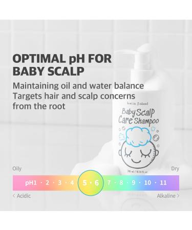 Baby Scalp Care Shampoo | Cradle Cap & Dry Scalp Solution for Toddlers | Kori in J Island - 10.14oz - Buy Online on GoSupps.com