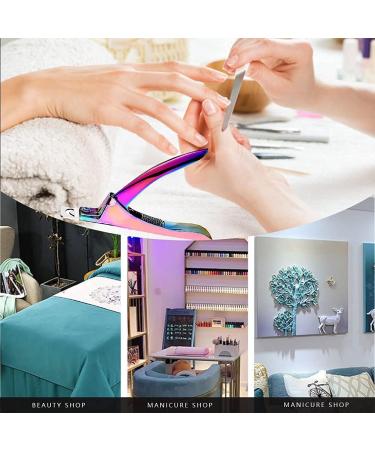 Professional Nail Clipper for Gel & Acrylic Nails - Rainbow Trimmer for Manicure & Nail Enhancements - Buy Online on GoSupps.com