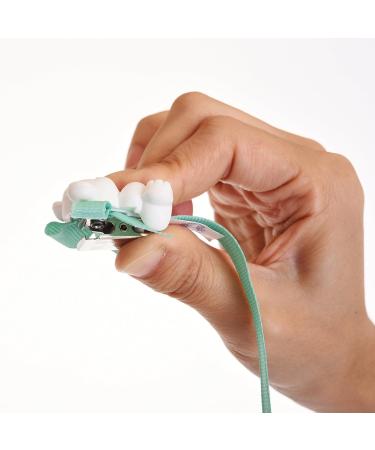 Baby Buddy Bear Pacifier Holder Clip - 2 Pack Sage | Must-Have Baby Accessory - Clips to Pacifiers Teethers & Toys | Perfect for Babies 4 Months & Up - Buy Online on GoSupps.com