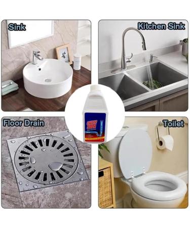 St llion 375g Caustic Soda Drain and Sink Unblocker Cleaner Powder | Prevent Clogs and Blockages | Quickly Removes Blockages Cleaner for Blocked Drain Pipes in Sinks 1 - Buy Online on GoSupps.com