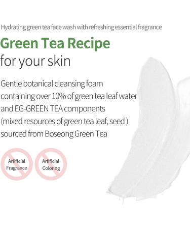 Benton Deep Green Tea Cleansing Foam 4.23 oz - Gentle Facial Cleanser for All Skin Types - Buy Online on GoSupps.com