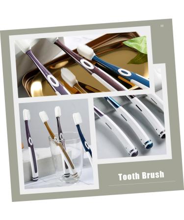 ULTECHNOVO 2 Sets 4pcs Nano Toothbrush Care Tool - Replacement Head & Travel Silica Gel Toothbrush | International Shipping Available - Buy Online on GoSupps.com