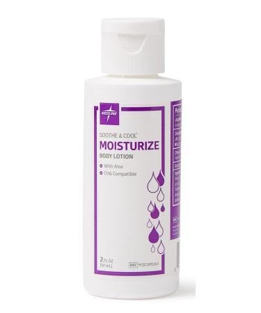 Medline Soothe & Cool Moisturizing Body Lotion Scented 2 oz.