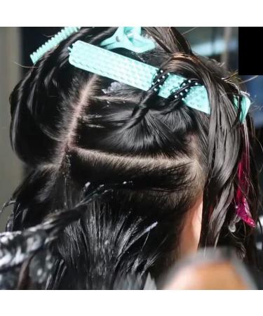 HAIRMAM Hair Coloring Clip 2pcs Set for Long Hair - Hot Pink Highlights, Sectioning, Root Bleaching - Buy Online on GoSupps.com