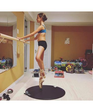dot2dance Genuine Brand  Authentic Marley Portable Dance Studio  Stable Dance Floor  Multi-Use with Gym MAT Back  Turn Board Tap Board 32" - Buy Online on GoSupps.com
