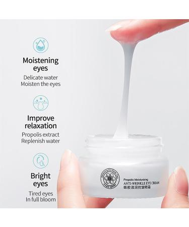 Anti-wrinkle eye cream with propolis lifting and firming eye cream nourishing and moisturizing eye cream with propolis anti-aging cream for under-eye bags - Buy Online on GoSupps.com