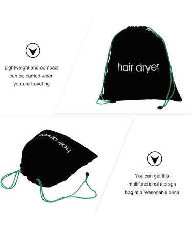 FOMIYES 1pc Hair Dryer Storage Bag Cloth Bags Drawstring Hair Dryer Drawstring Organizer Household Product - Buy Online on GoSupps.com